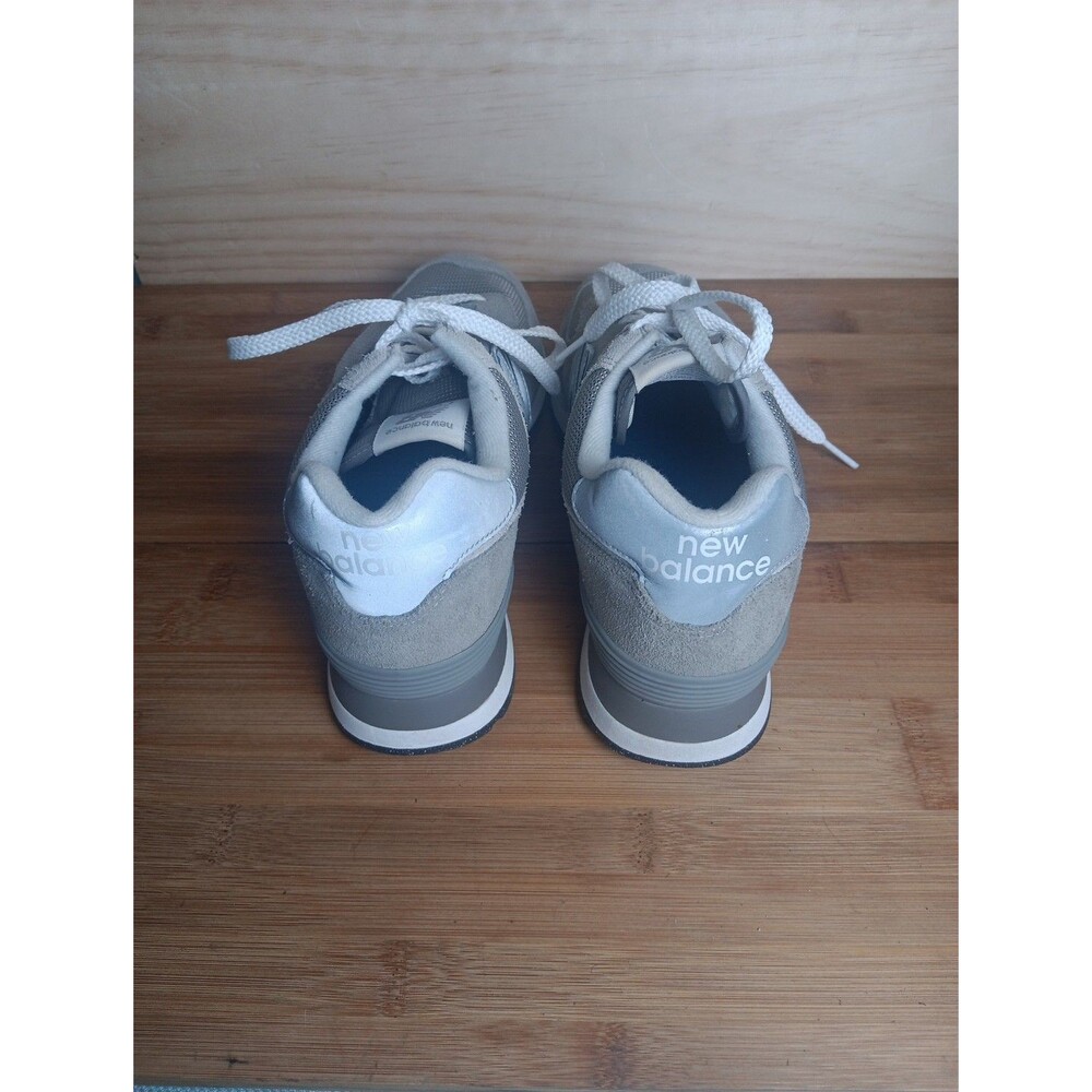 New Balance 574 Core Grey/White Size 7.5 MENS - EUC - Picture 5 of 16